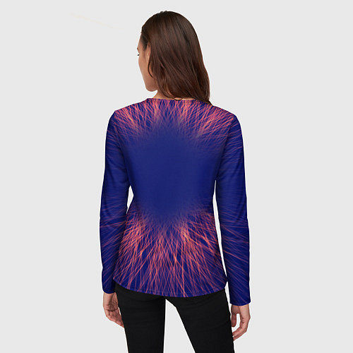 Женский лонгслив Dead Space red energy / 3D-принт – фото 4