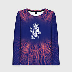 Лонгслив женский Iron Maiden red energy, цвет: 3D-принт