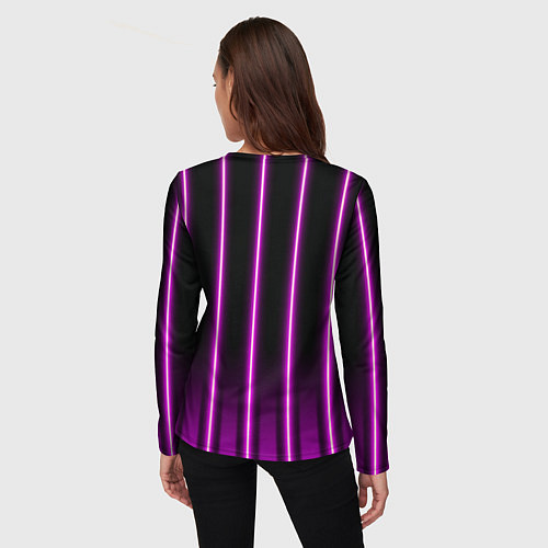 Женский лонгслив Свежий взгляд / 3D-принт – фото 4