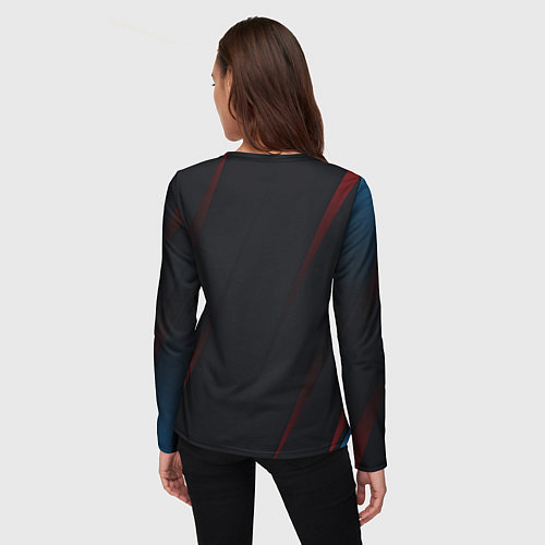 Женский лонгслив Sonic / 3D-принт – фото 4