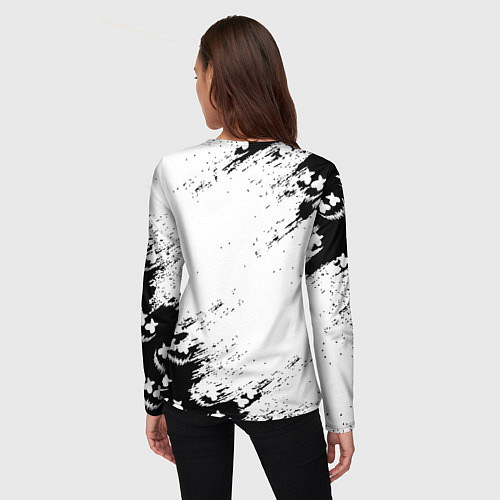 Женский лонгслив Marshmello x Linkin park / 3D-принт – фото 4