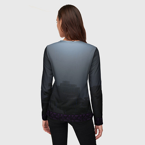 Женский лонгслив End and peace - Minecraft / 3D-принт – фото 4