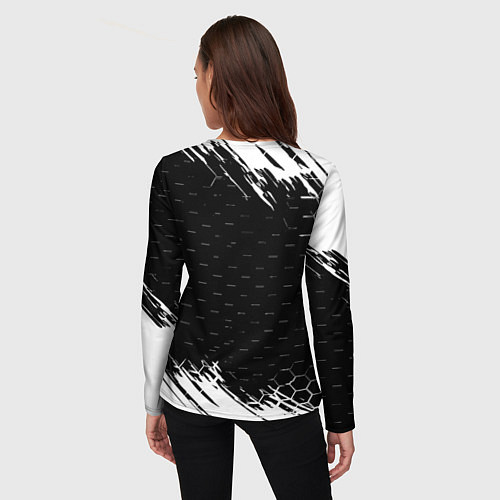 Женский лонгслив Король и шут краски броня / 3D-принт – фото 4