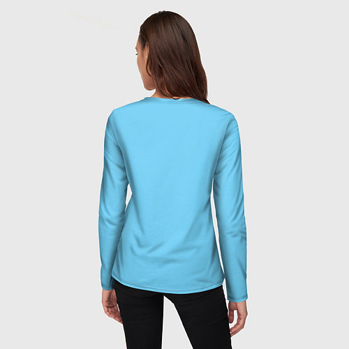 Женский лонгслив Маяк с розами и кораблем / 3D-принт – фото 4