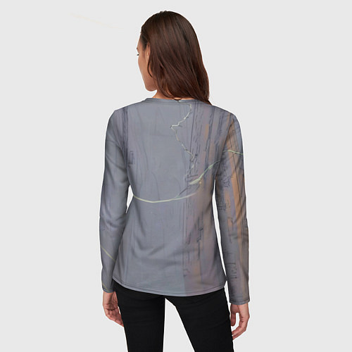 Женский лонгслив Бэтмен с розовым плащом / 3D-принт – фото 4