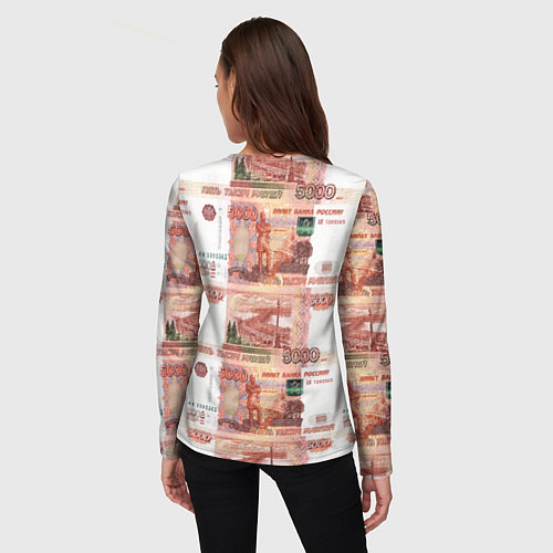 Женский лонгслив 5 000 рублей / 3D-принт – фото 4