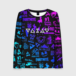 Женский лонгслив Ведьмак логотипы игр