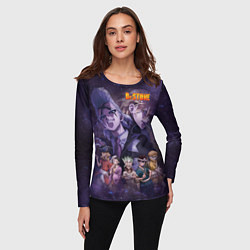 Лонгслив женский Доктор Камень, цвет: 3D-принт — фото 2