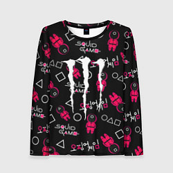 Женский лонгслив Monster energy x Ojingeo geim