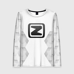 Женский лонгслив Zotye white poly