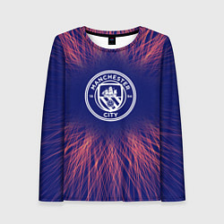Лонгслив женский Manchester City red energy, цвет: 3D-принт