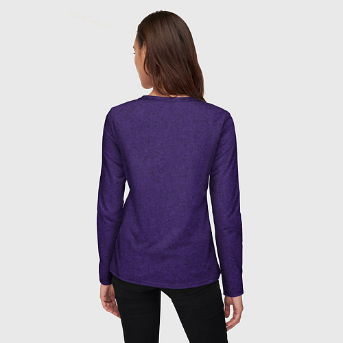 Женский лонгслив Всегда права Мария / 3D-принт – фото 4