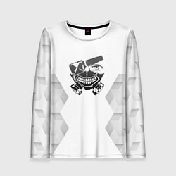 Женский лонгслив Tokyo Ghoul white poly