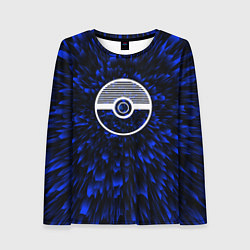 Женский лонгслив Pokemon blue energy