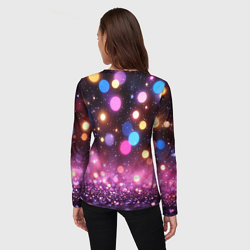 Женский лонгслив Inzoi кошечка и логотип / 3D-принт – фото 4