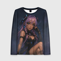 Лонгслив женский Ситлали со звездами - Genshin Impact, цвет: 3D-принт