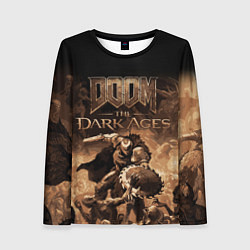 Лонгслив женский Doom the dark ages, цвет: 3D-принт
