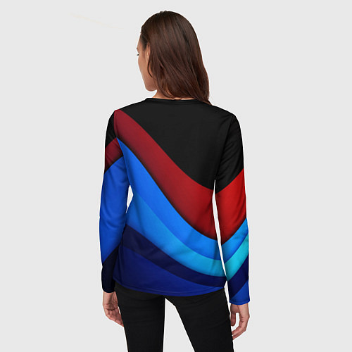 Женский лонгслив Multicoloured / 3D-принт – фото 4