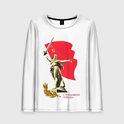 Лонгслив женский Праздник победы, цвет: 3D-принт