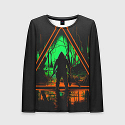 Лонгслив женский Выживание в лесу, цвет: 3D-принт