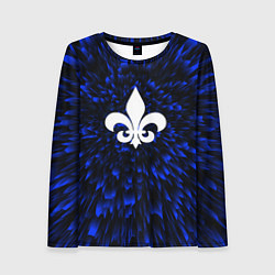 Лонгслив женский Saints Row blue energy, цвет: 3D-принт