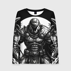 Женский лонгслив Doom gue dark ages