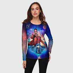 Лонгслив женский Доктор Кто Шути Гатва, цвет: 3D-принт — фото 2