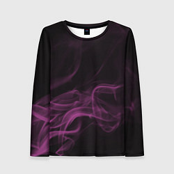 Женский лонгслив Color smoke pink