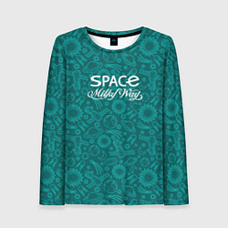 Лонгслив женский Наш Млечный путь, цвет: 3D-принт