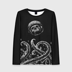 Женский лонгслив Космические щупальца