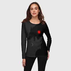Лонгслив женский Хати и Сколь, цвет: 3D-принт — фото 2