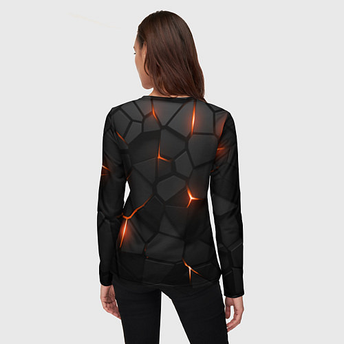 Женский лонгслив Филадельфия Флайерз - НХЛ хоккей / 3D-принт – фото 4