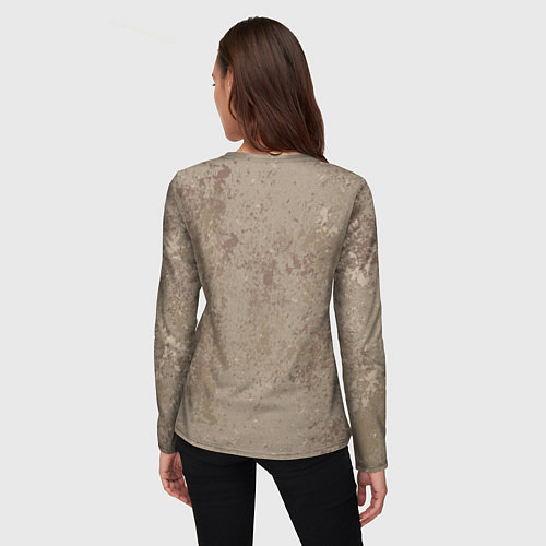 Женский лонгслив Медведь хранитель / 3D-принт – фото 4