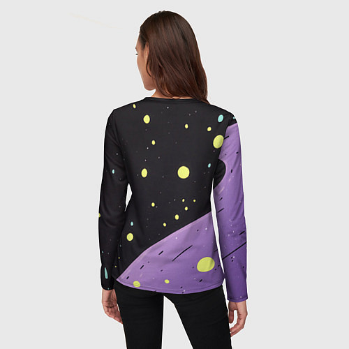 Женский лонгслив Билли Айлиш в стиле Таро / 3D-принт – фото 4