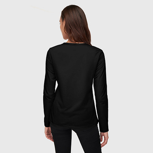 Женский лонгслив Рок сквозь стену / 3D-принт – фото 4