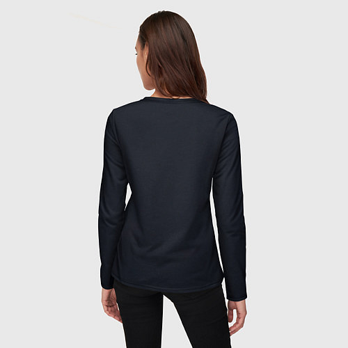 Женский лонгслив Rock on Bones / 3D-принт – фото 4