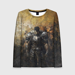 Лонгслив женский Воин Гатц в броне, цвет: 3D-принт