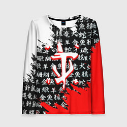 Лонгслив женский Doom dark age japan, цвет: 3D-принт