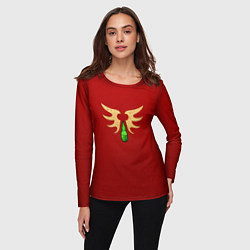 Лонгслив женский Кровавые Ангелы, цвет: 3D-принт — фото 2