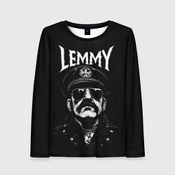 Лонгслив женский Motorhead - lemmy, цвет: 3D-принт