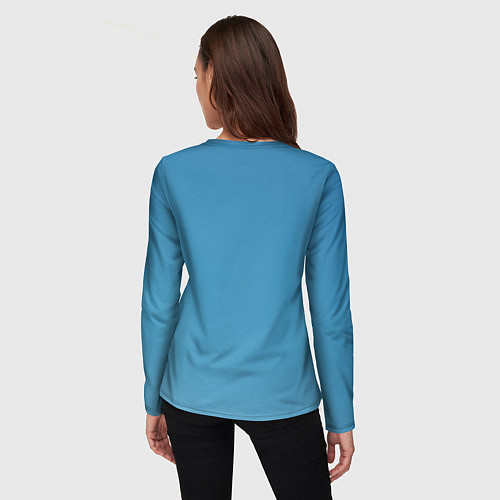 Женский лонгслив Mousini Quadrocoptini мем / 3D-принт – фото 4