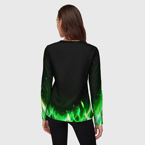 Женский лонгслив XXXTentacion hardcore / 3D-принт – фото 4