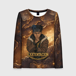 Лонгслив женский XXXTentacion anime style, цвет: 3D-принт