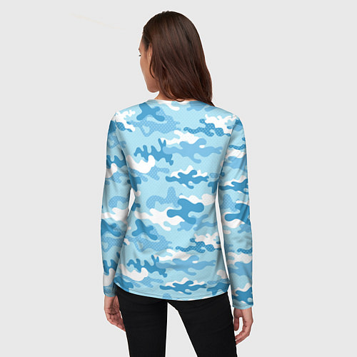 Женский лонгслив Честь выше высоты ВДВ / 3D-принт – фото 4