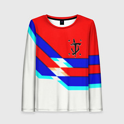 Женский лонгслив Doom geometry cyber sport