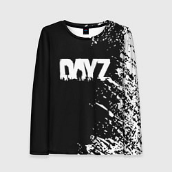 Лонгслив женский Dayz брызги красок, цвет: 3D-принт