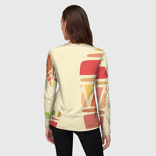 Женский лонгслив Нефертити / 3D-принт – фото 4