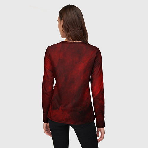 Женский лонгслив Знак качества - сделано в СССР / 3D-принт – фото 4