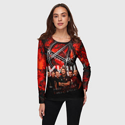 Лонгслив женский Король и Шут - КИШ, цвет: 3D-принт — фото 2