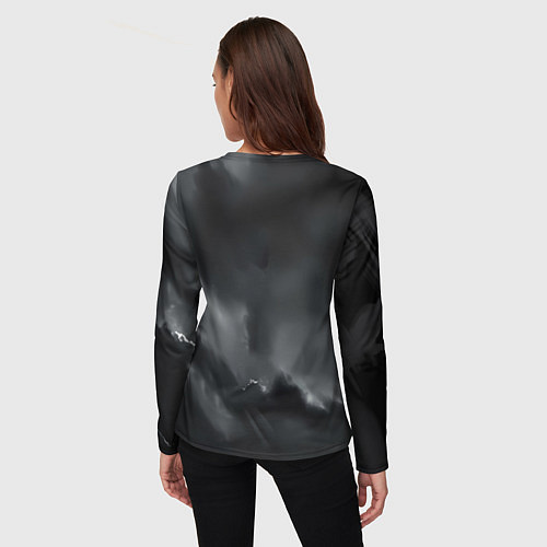 Женский лонгслив Цири из Ведьмака / 3D-принт – фото 4